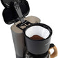 Progress® EK3757PBLK Scandi Coffee Maker with Wood Effect Finish