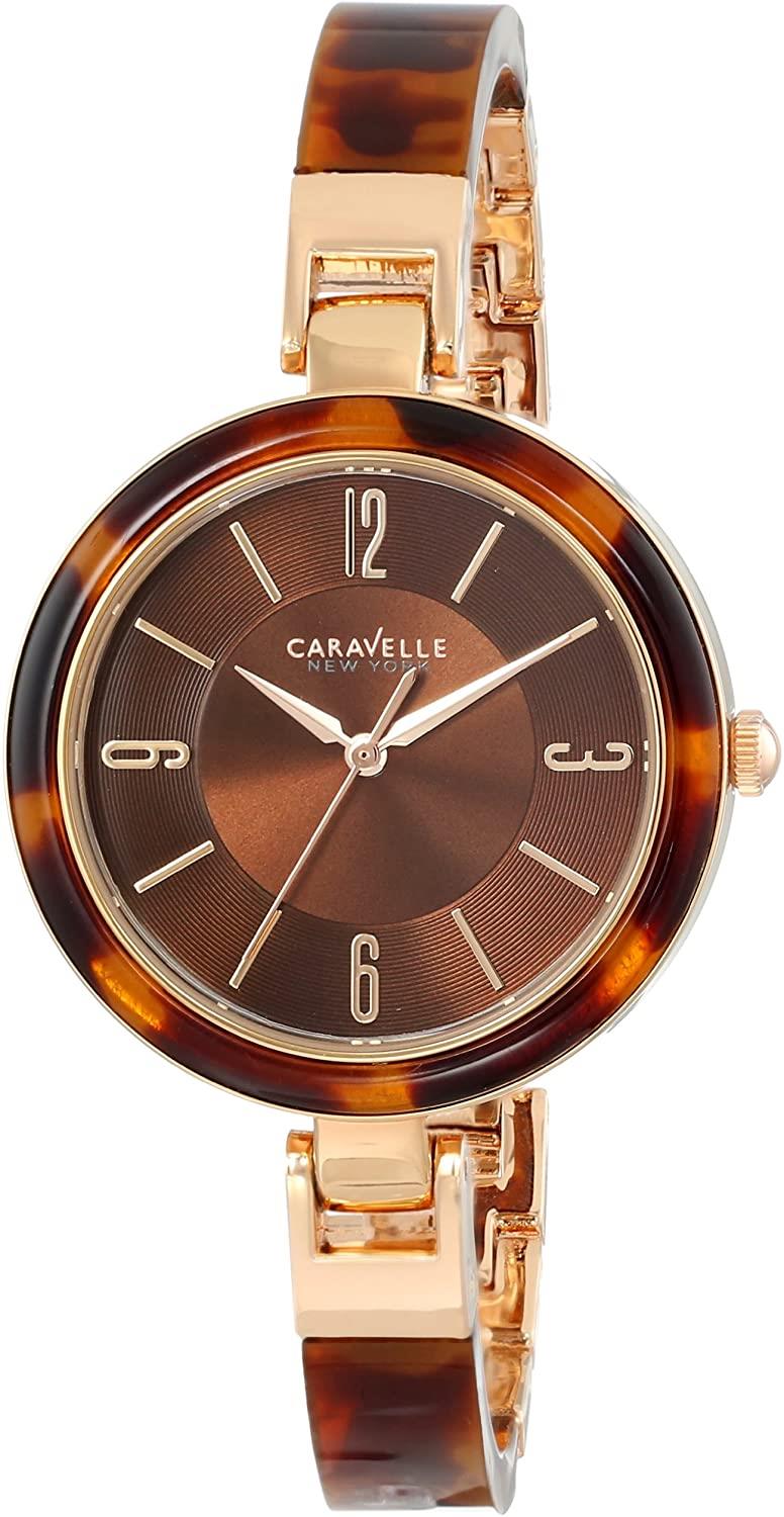 Caravelle Women's 44L137 Analog Display Japanese Quartz Watch 44L137