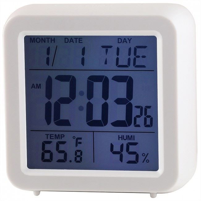 Quartz LCD Touch Alarm Clock RCD001