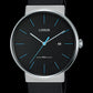 Lorus Men's Fashion Black Dial Leather Strap Watch RH981KX9
