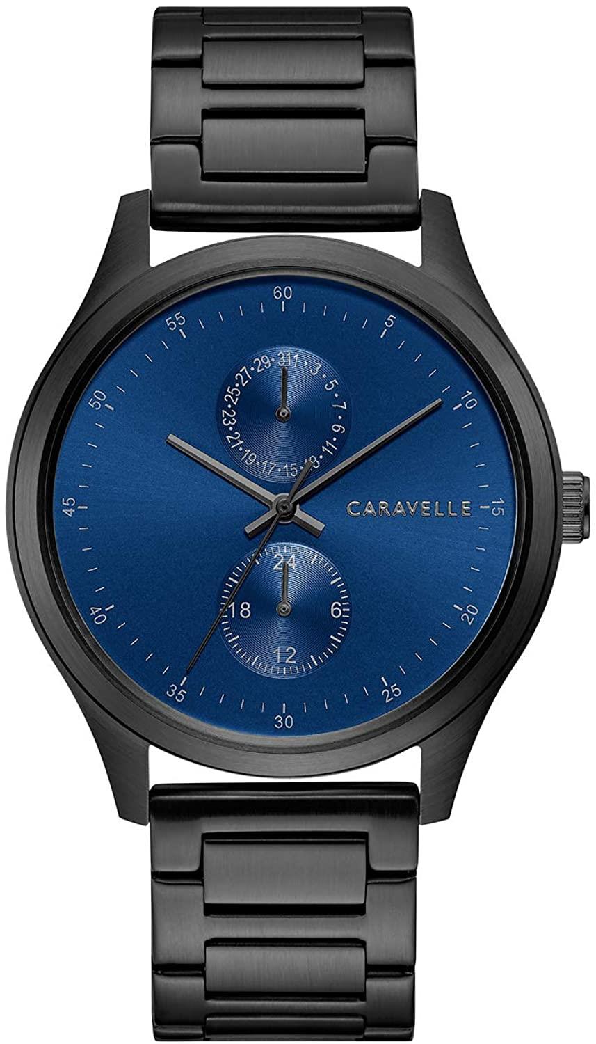 Caravelle New York Mens Ion Metal Bracelet Watch 45c116