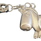 Imperial Key Chain Clock Unicorn Silver IMP714