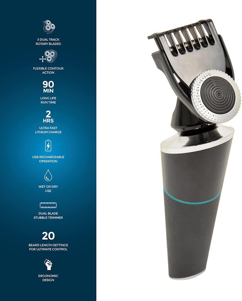 Paul Anthony Lithium Pro 3 USB Wet & Dry Mens Rotary Shaver - H5021