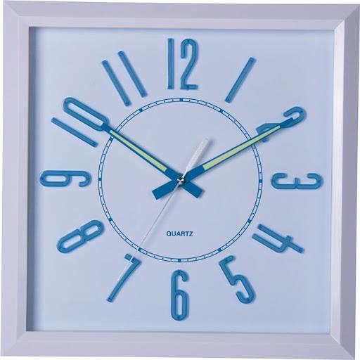 PW287 AMPLUS WALL CLOCK WHITE