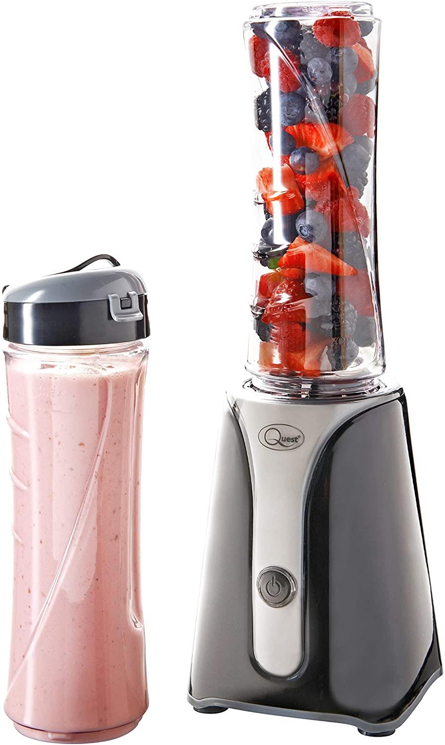 Quest Personal Blender BPA Free  Black & Grey  - 34029