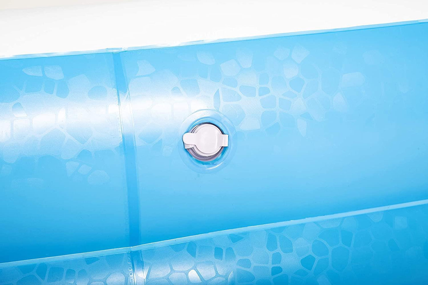 Bestway Family Rectangular Inflatable Pool Blue / White 8'7" X 69" X 20"