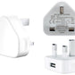 Advanced Accessories USB Mains Charger 1amp White