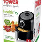 Tower Vortx 1.6L Manual Air Fryer Oven- T17026BF