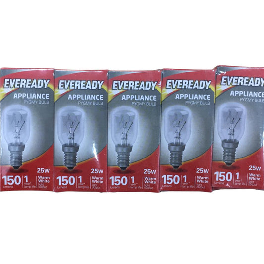 Eveready SES 25w 60lm Pigmy Bulbs Pack of 10