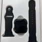 C6 Smart Watch Black Silicon Strap Black Case