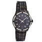 Bulova Mens Black Ip Diamond Dial And Bracelet Watch 98e116