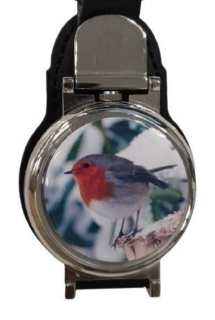 Boxx Picture Pocket Belt Clip watch Robin M5107PD5