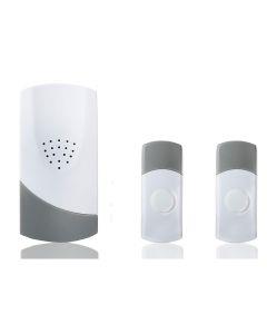 Daewoo Wireless Door Chime Kit With 2 Chime Units- ELA1162