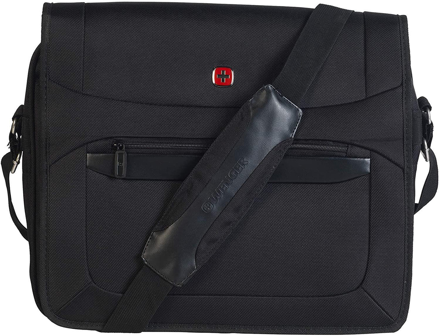 Wenger Messenger Bag, 42 cm, 24 Liters, Black