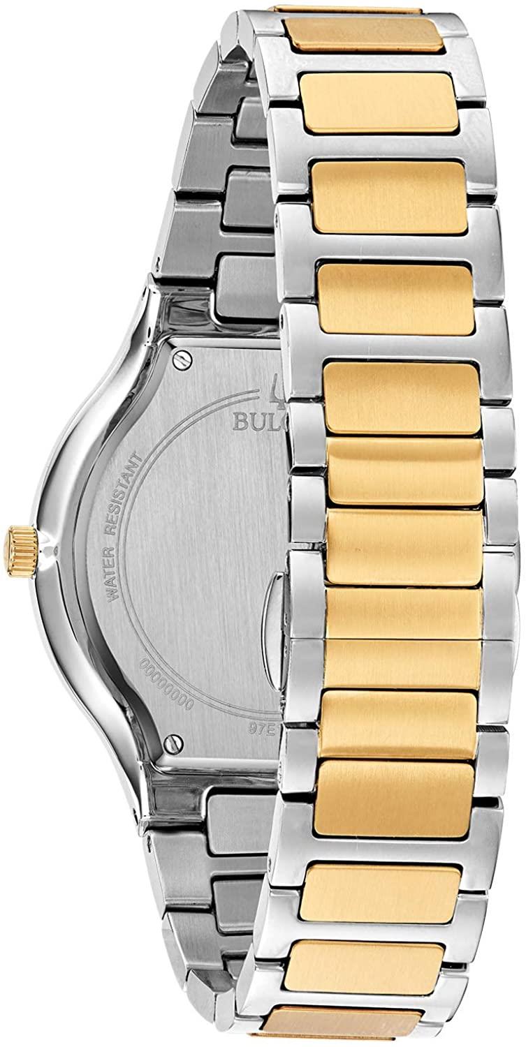 Bulova Men's Millennia Two-Tone Diamond Watch 98E117