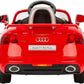 Audi TT RS Plus Electric Ride On Toy - Red Outdoor Game toy Garden TY5932RD