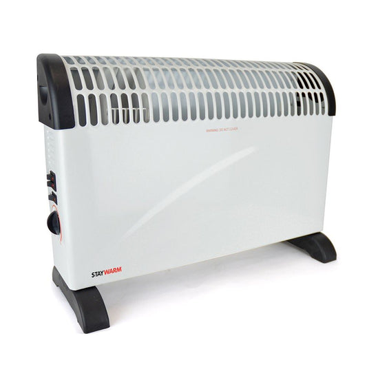 StayWarm 2000w Convector Heater with Fan Assist - White (Carton of 5)