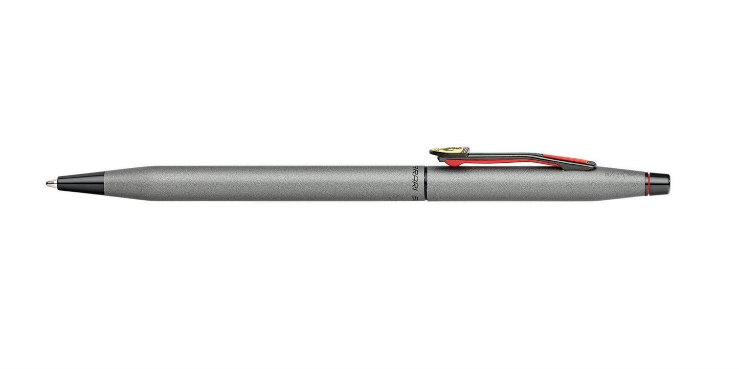 CROSS FERRARI TITANIUM GRAY BALLPOINT PEN FR0082-128