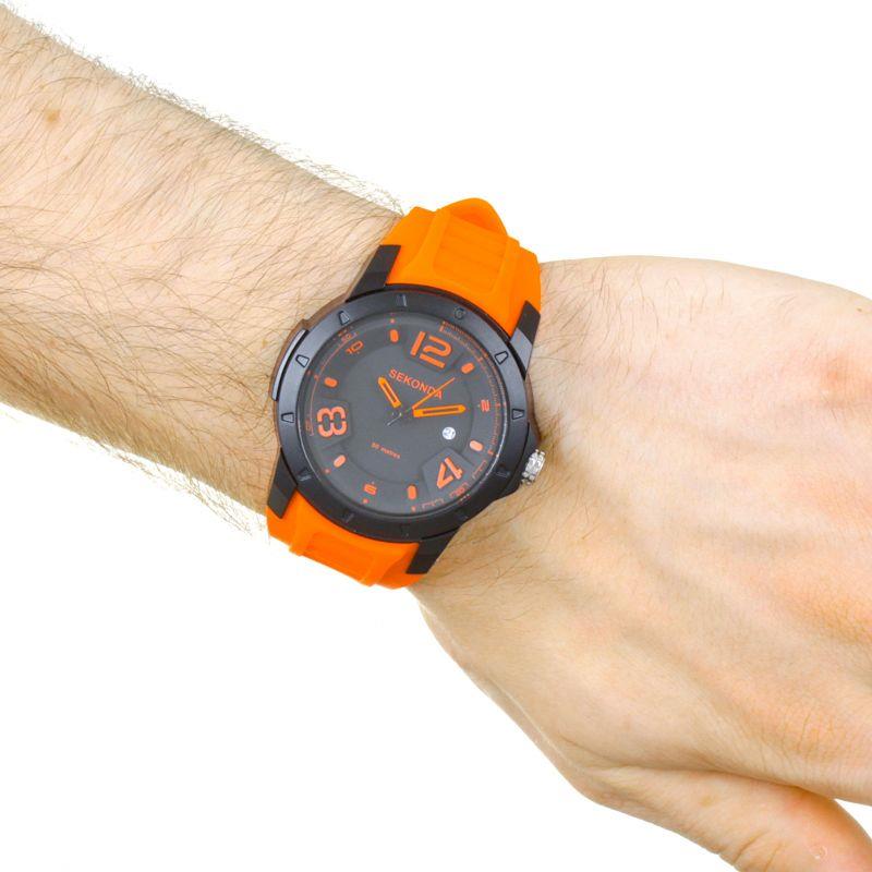 Sekonda orange outlet watch