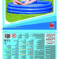 Play Pool 3 Ring 60" x 12" size Outdoor Fun Water Game (Assorted Colours)