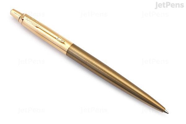 Parker Jotter Premium Ballpoint Pen West End Brushed Gold 1953203