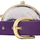 Sekonda Editions Purple Dial Rose Gold Case Purple Strap Ladies Watch 2497