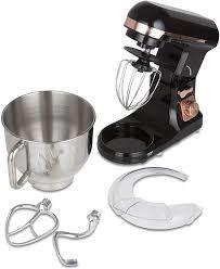Tower T12033RG Stand Mixer Removable 5 Litre Stainless Steel 1000 W, Black and Rose Gold