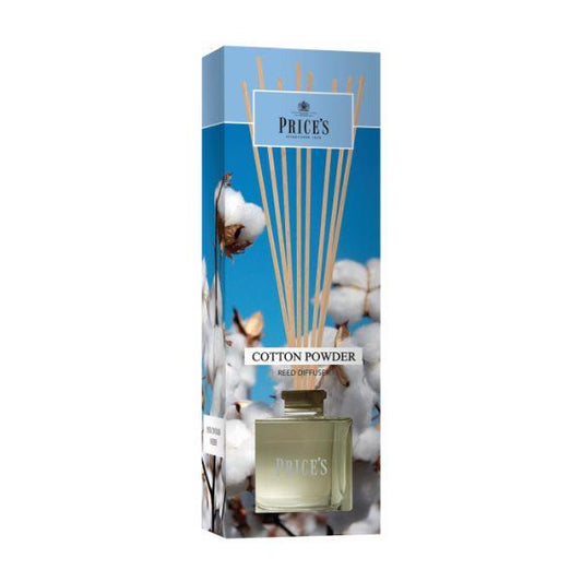 Price's Candles Fragrance Collection Reed Diffuser – Cotton Powder PRD010425