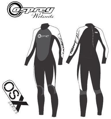 Osprey Ladies Osx Long Wetsuit Chest 40" 175-180cm- White