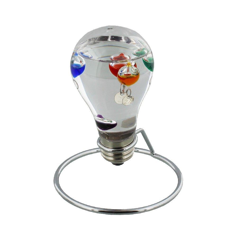 Wm.Widdop Light Bulb Galileo on Metal Stand 14cm