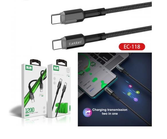 Earldom 1200 USB-C To USB-C Cable EC-118