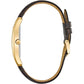 Bulova Mens Analogue Classic Quartz Watch With Leather Strap 97b162