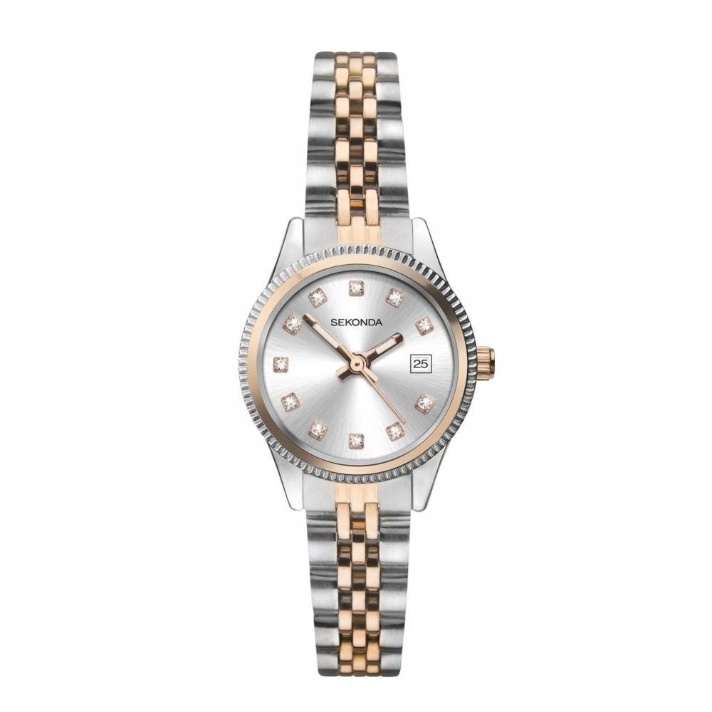 Sekonda Ladies Classic Two Tone Bracelet Watch 2763