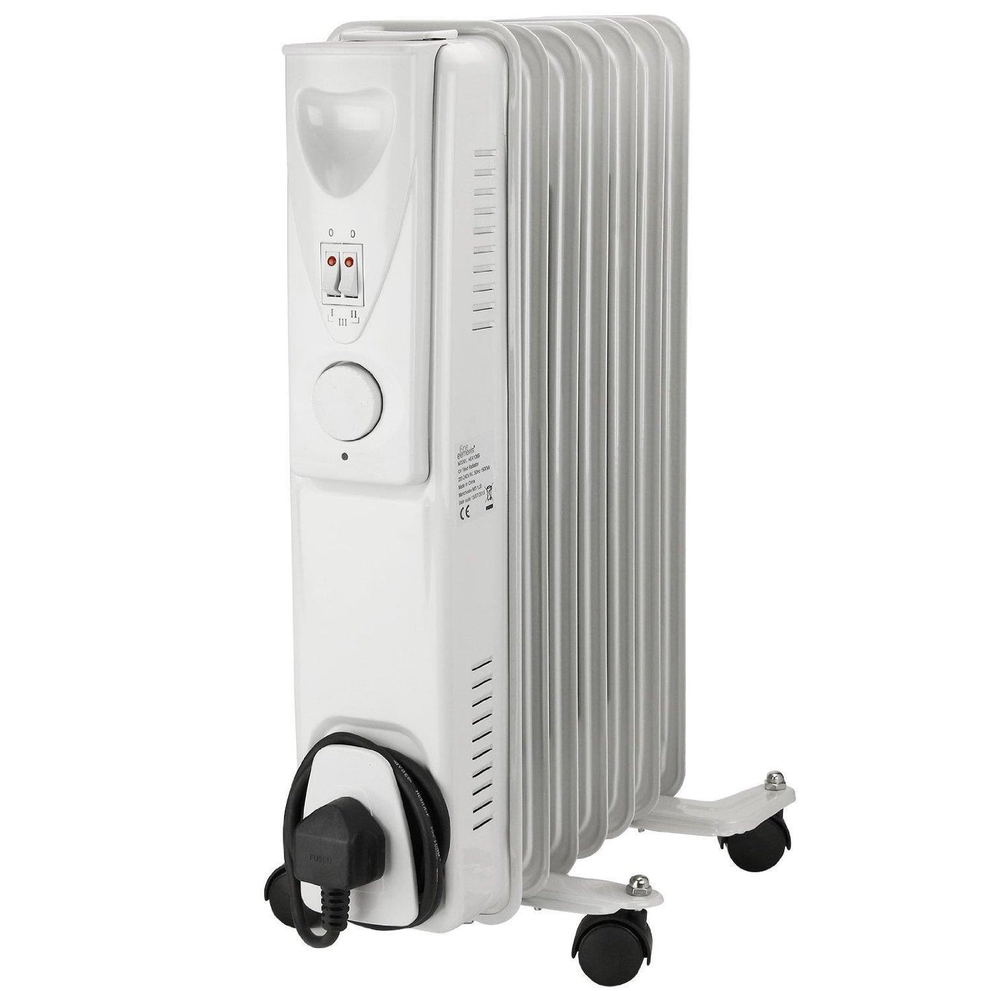 Fine Elements 1500W 7 Fin Oil Filled Radiator Heater- HEA1420