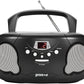Groov-e Boombox Black- GVPSS733BLK
