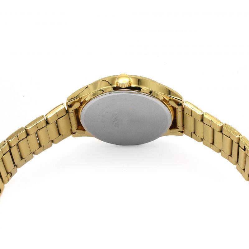 LORUS RH344AX9 Mens Gold Plated Bracelet Dress Watch