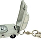 Imperial Key Chain Clock Mini Car Silver IMP732