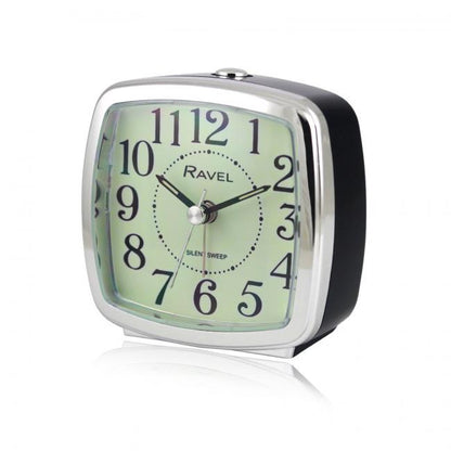 Ravel Retro Styled Small Size Bedside Quartz Alarm Clock RC041 Available Multiple Colour