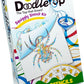 DoodleTop Bugs Squiggly Stencil Kit Drawing Art Craft Spinning Top