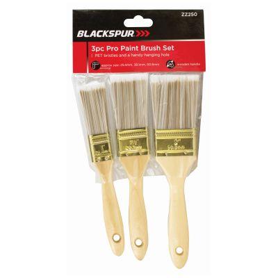 3pc Pro Paint Brush Set