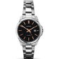 Sekonda Ladies Analogue Watch Stainless Steel Bracelet Black Dial 2097