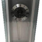 A8041 TWINS SKELETON MOVEMENT PENDULUM WALL CLOCK IN BLACK