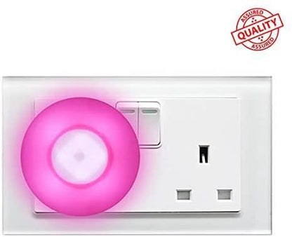 4 x Spectrum Automatic Sensor LED Night Light- Pink