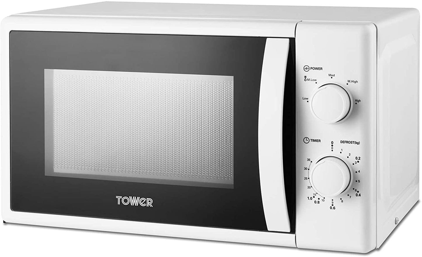 Tower 20L 700W Microwave White - T24034WHT