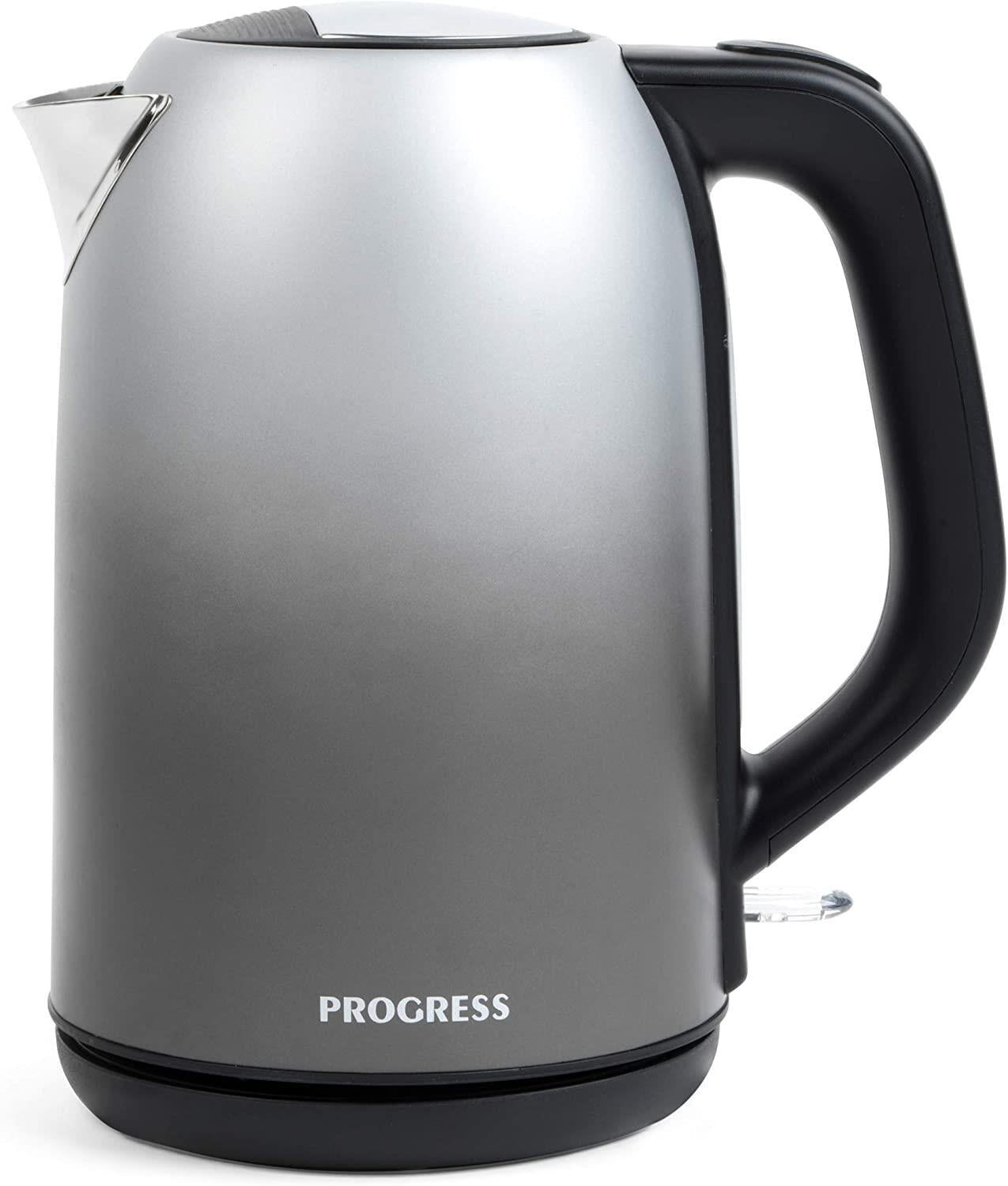 Progress Ombre Mist 2-Slice Toaster & 1.7L Jug Kettle- Grey