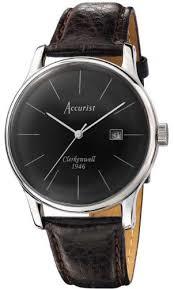 Accurist Men's Dated watch black strap MS734B