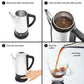 Quest 1.8L Electric Coffee Percolator - S/Steel (Carton of 2)