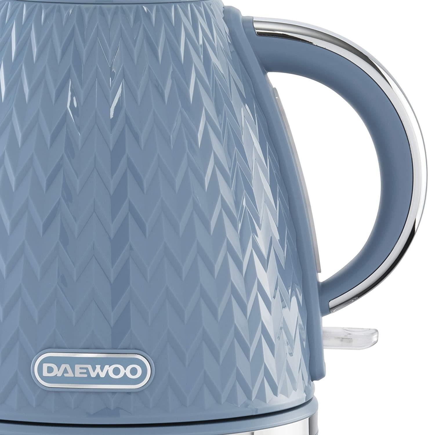 Daewoo Argyle 1.7L 3KW Jug Kettle Light Blue SDA1822 DK Wholesale Ltd