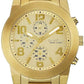 Caravelle New York Chronograph Gold-tone Stainless Steel Mens Watch 44a105