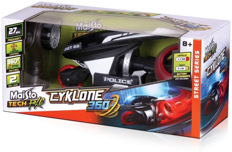 Maisto Cyklone Red & White 360 Tech R/C - 82066